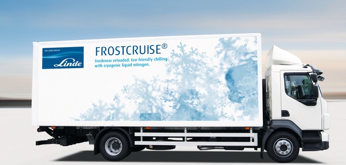 FROSTCRUISE Liquid Nitrogen (LIN) in-transit refrigeration truck